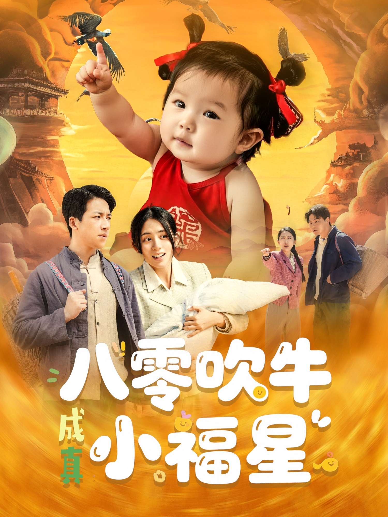 短剧《八零吹牛成真小福星》 全集免费在线，高清画质，大结局揭晓  第1张