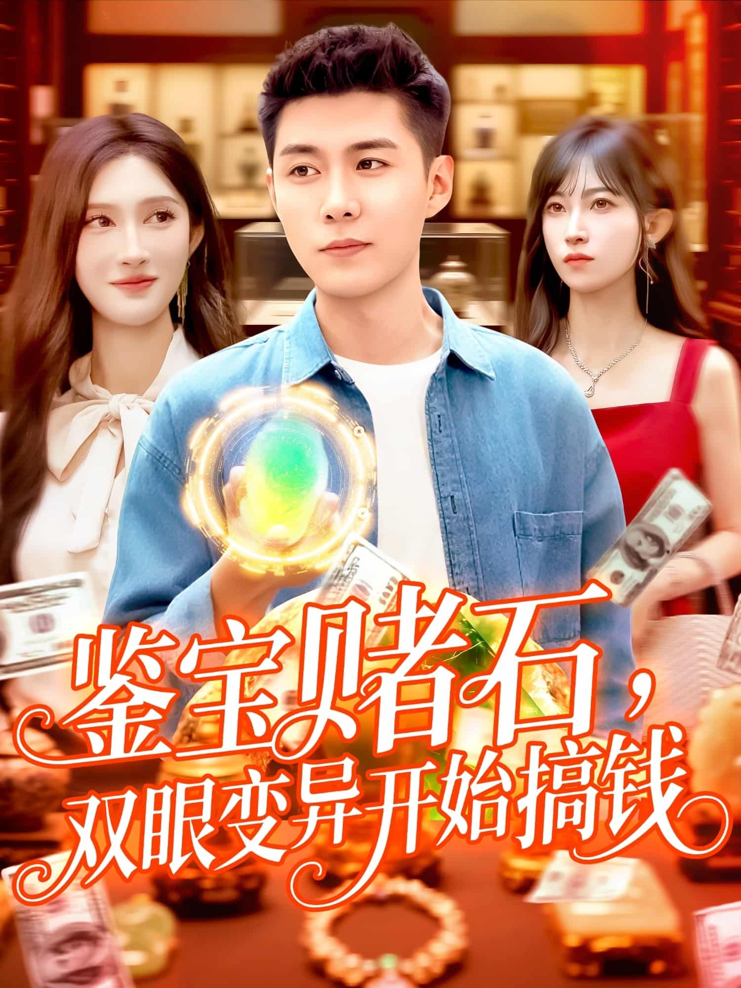 短剧《鉴宝赌石双眼变异开始搞钱》 免费高清短剧全集，完整版在线无障碍观看  第1张